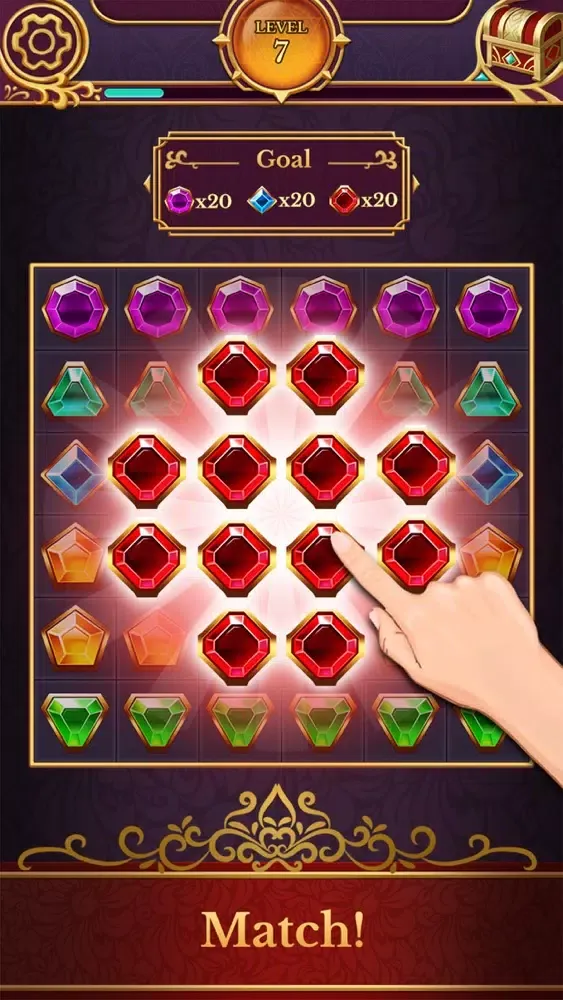 Captures d'écran de Jewel Blast - Match Gems