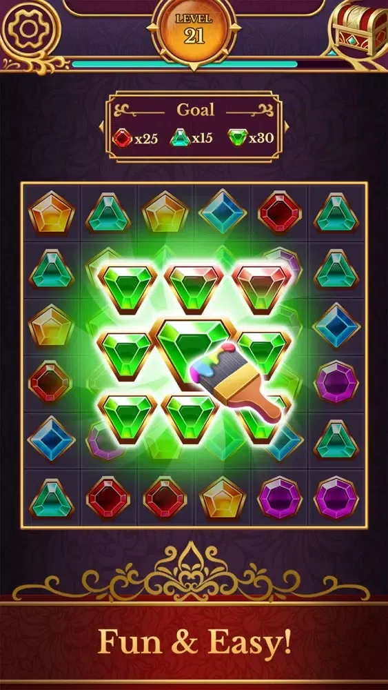 Captures d'écran de Jewel Blast - Match Gems