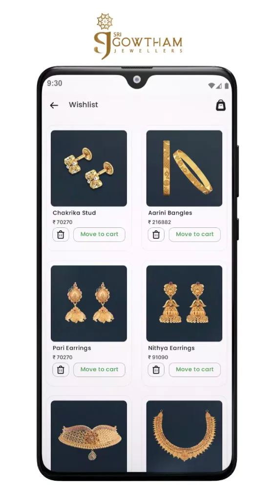 Capturas de tela do Sri Gowtham Jewellers