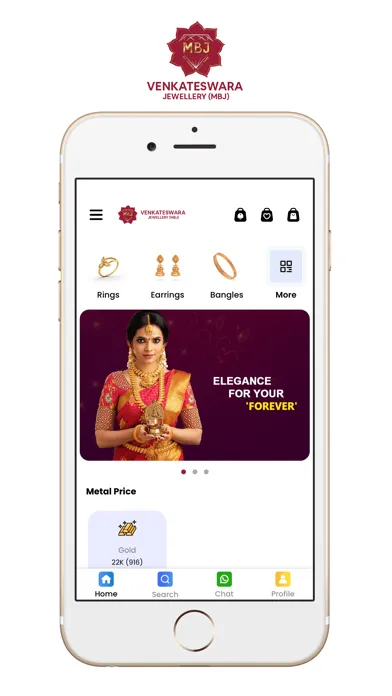Tangkapan skrin Venkateswara Jewellery (MBJ)