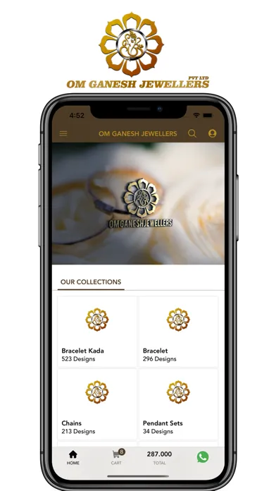 Om Ganesh Jewellers App スクリーンショット