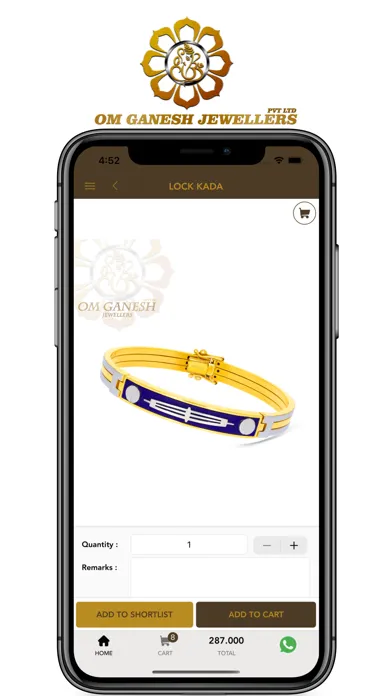 Om Ganesh Jewellers App スクリーンショット