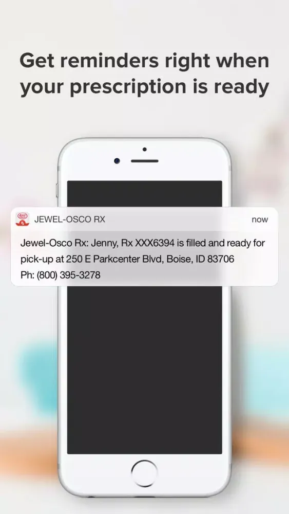 Ảnh chụp màn hình của Jewel-Osco Pharmacy