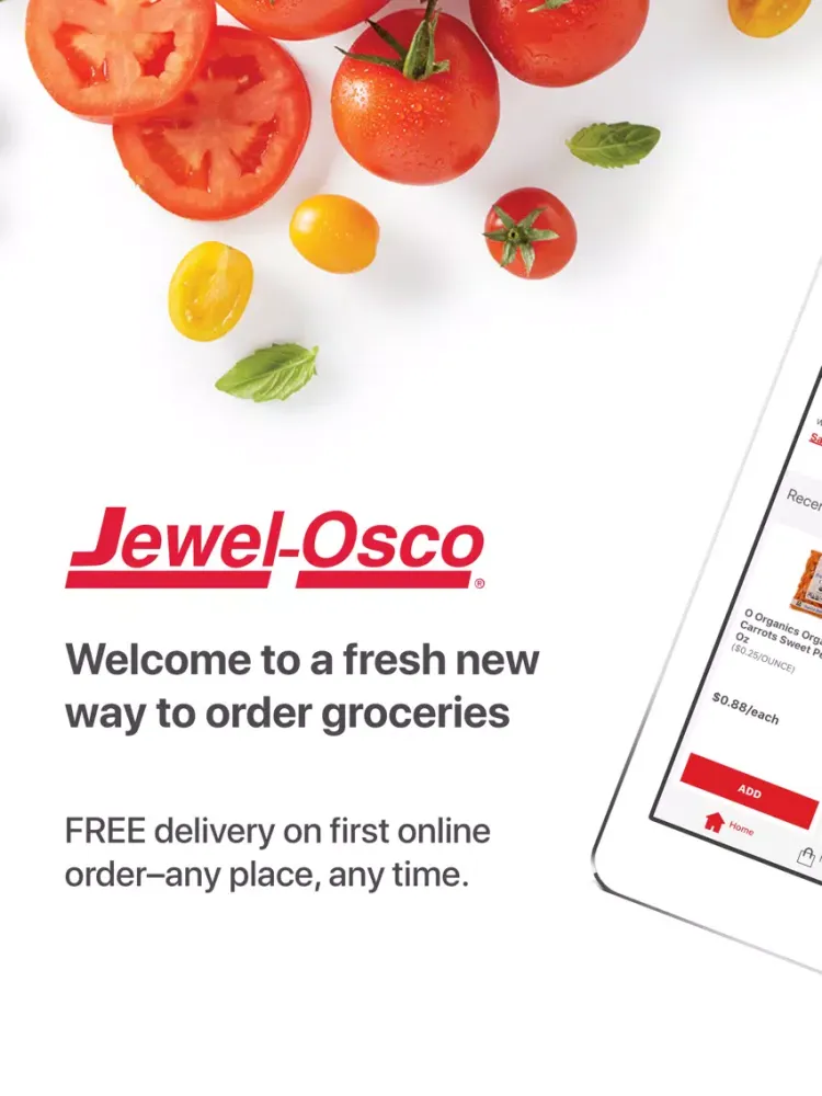 Capturas de tela do Jewel-Osco Delivery & Pick Up iPad 