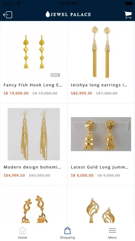 Tangkapan skrin Jewel Palace Application