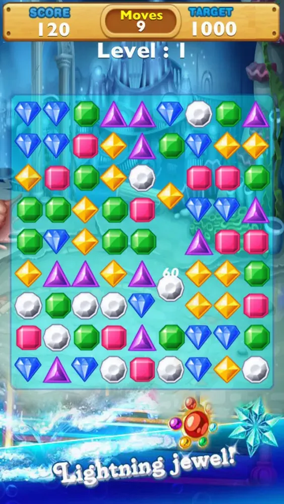Captures d'écran de Jewels Story: Splash Adventure