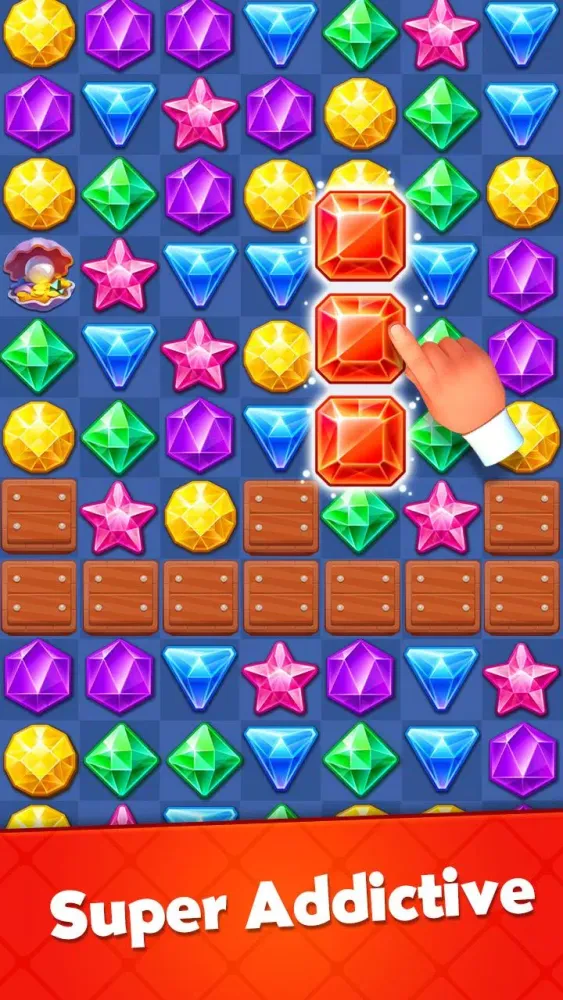 Tangkapan layar Jewels Match Adventure