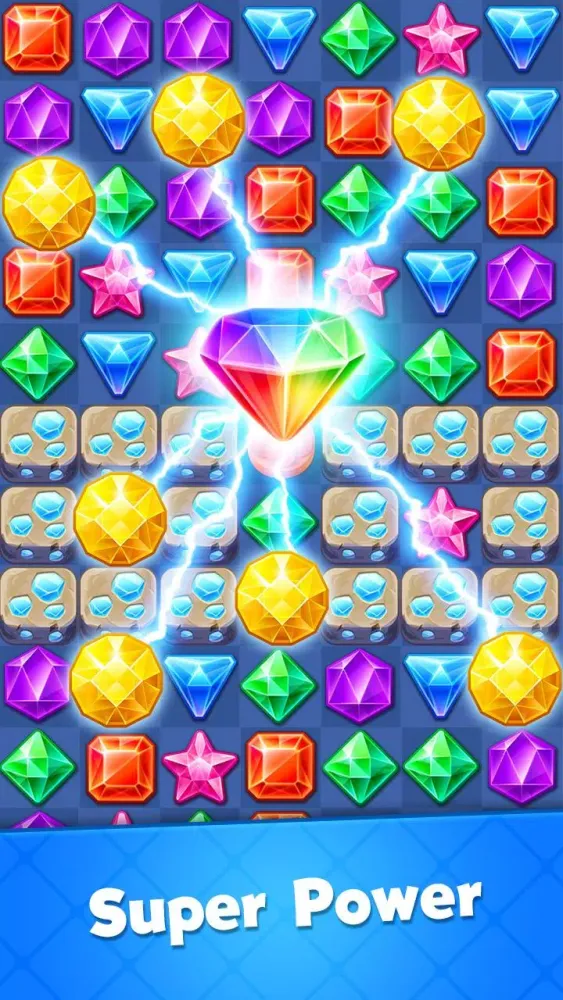 Tangkapan layar Jewels Match Adventure