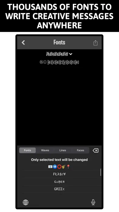 Ascii Art Keyboard Screenshots