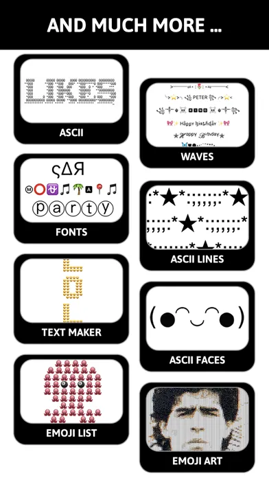 Ascii Art Keyboard Screenshots
