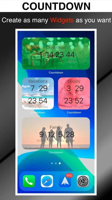 Tangkapan skrin Countdown Timers ツ
