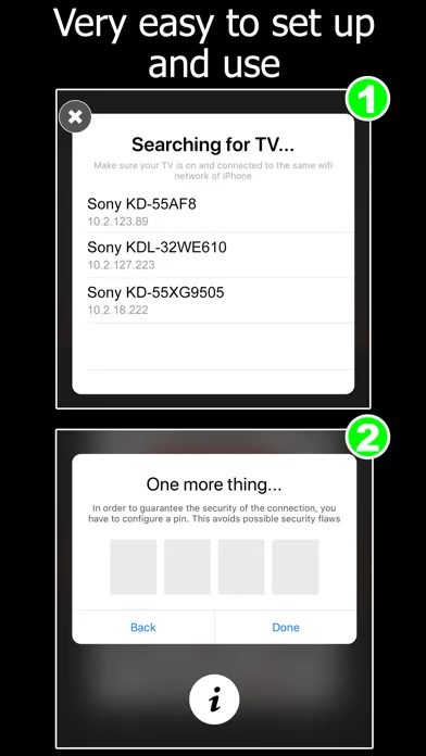 Remote TV for Sony Bravia سکرین شاٹس