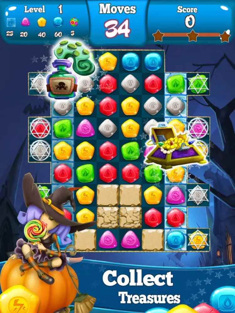 Zrzuty ekranu Jewels legend Star 2 iPad 