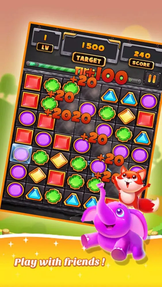 ภาพหน้าจอของ Jewels Puzzle Match 3 Legends