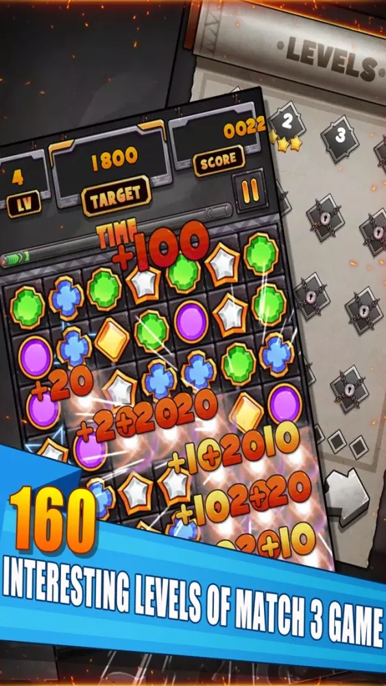 Jewels Link Puzzle应用截图