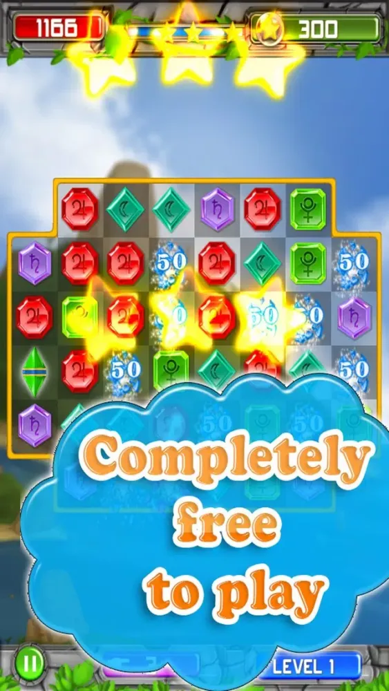 World Of Jewels Star - Puzzle Match Free スクリーンショット
