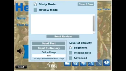 Capturas de pantalla de Hebrew Tutor