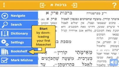 Tangkapan skrin Master Mishna