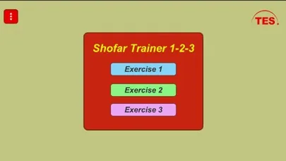 Screenshot di Shofar Trainer 1-2-3
