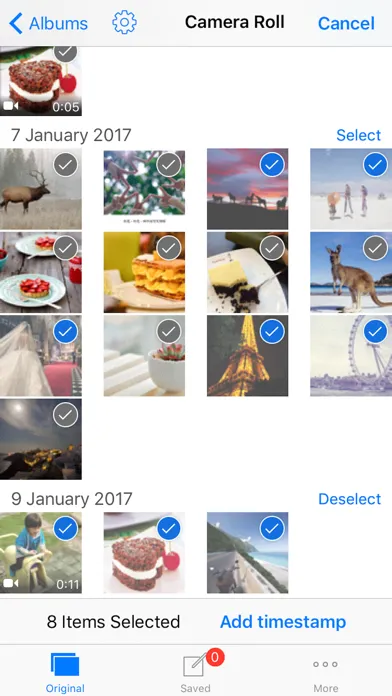 تصاویر Timestamp Photo and Video pro