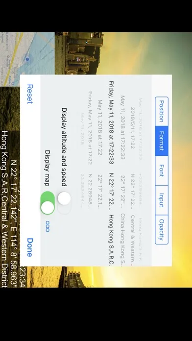 ภาพหน้าจอของ Timestamp Camera Pro