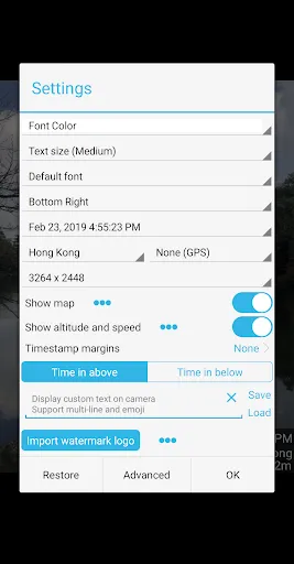 Timestamp Camera Pro سکرین شاٹس