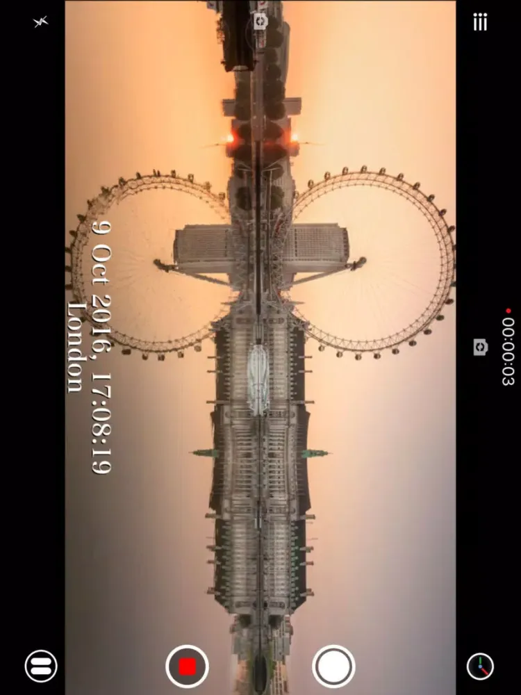 Tangkapan skrin Timestamp Camera HD with GPS Address Location iPad 