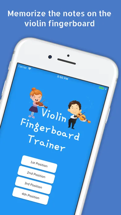 Скриншоты Violin Fingerboard Trainer