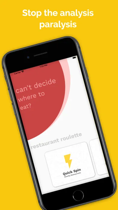 Tangkapan layar Restaurant Roulette - Decider