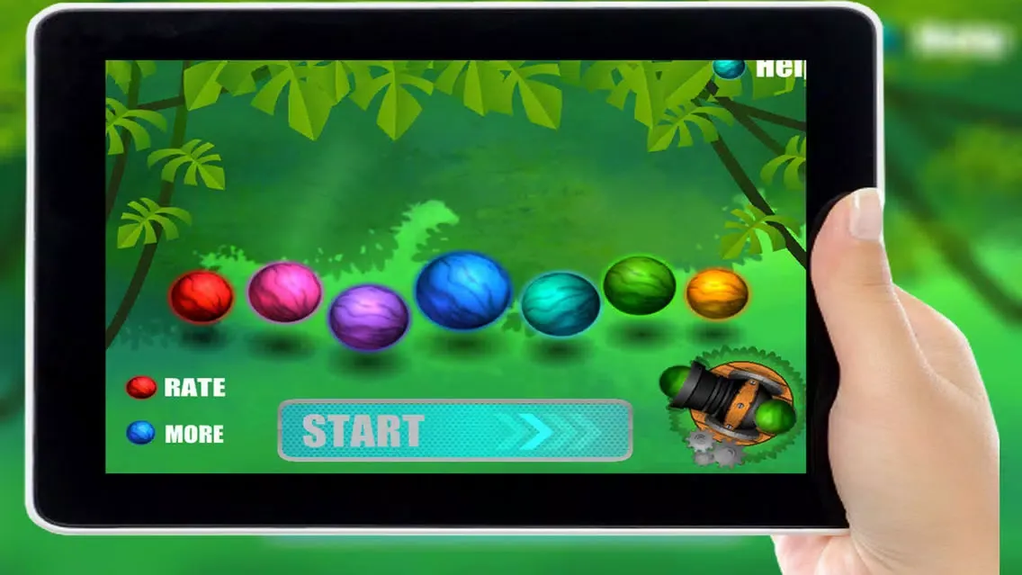 Ảnh chụp màn hình của Marble Secret Shoot 2