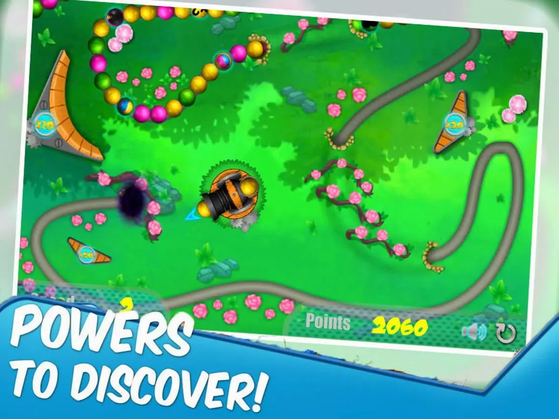 Capturas de pantalla de Garden Stone Magic - Marble Shoot iPad 