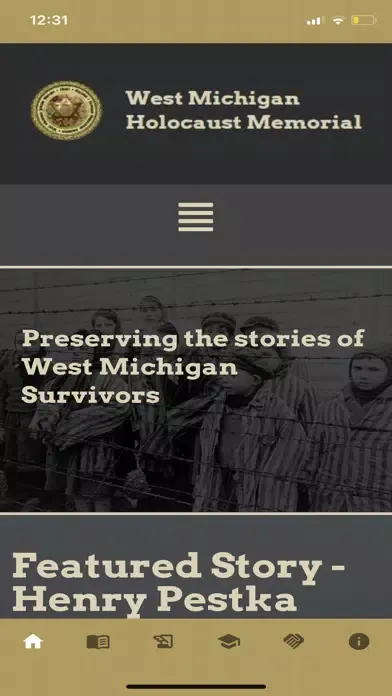 Screenshot di West Mich Holocaust Memorial