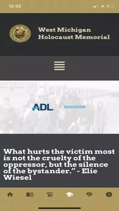 Screenshot di West Mich Holocaust Memorial