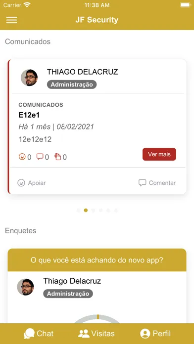 Captures d'écran de JF Security