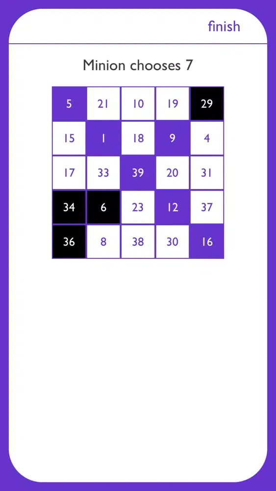 Quick Bingo - JFSK's Minions スクリーンショット