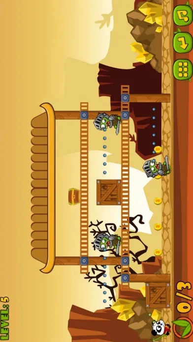 Panda VS. Zombie Puzzle应用截图