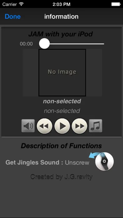 Tangkapan skrin jgCajon-Free