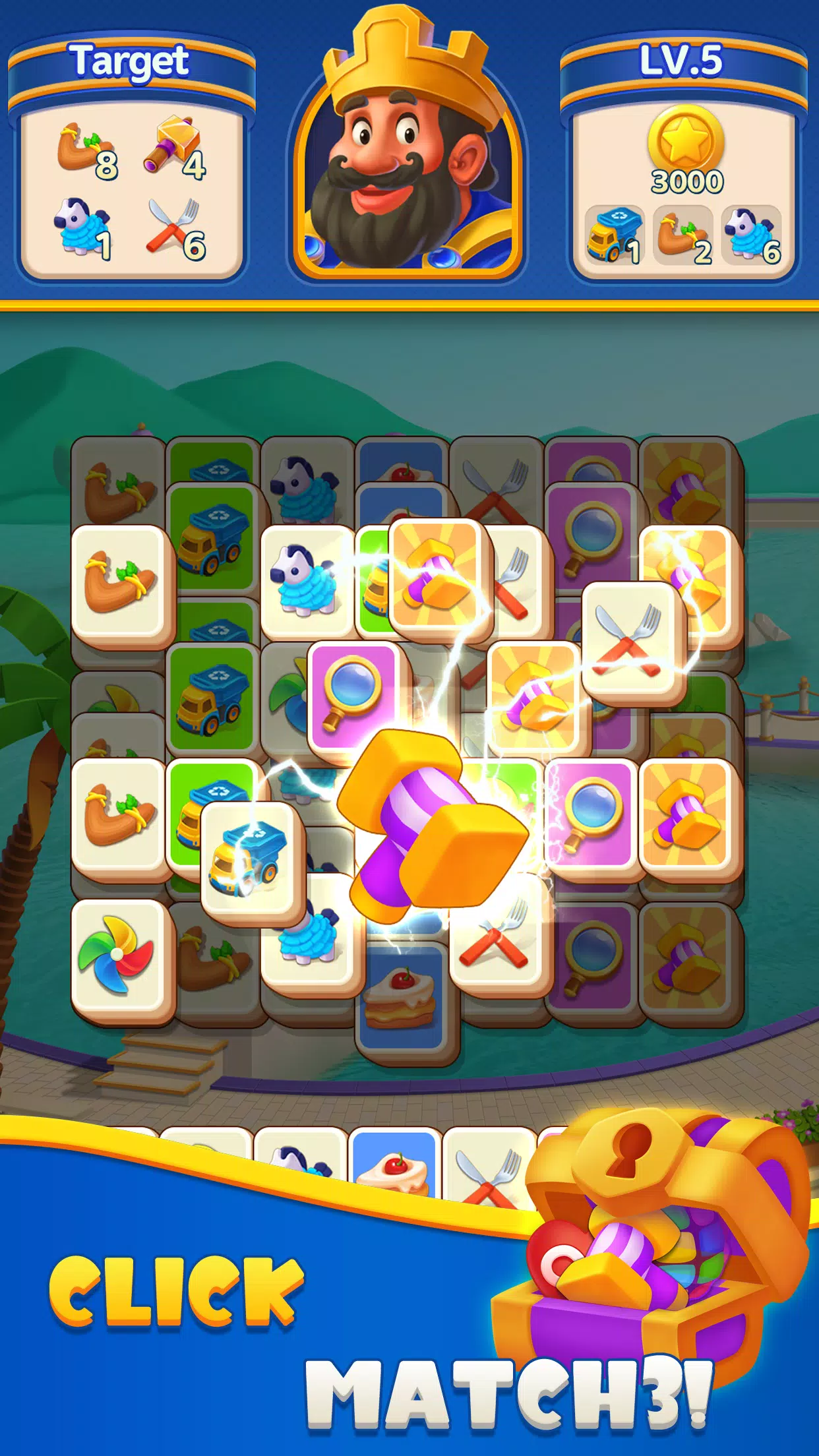 Manor Match - Tile puzzle game Screenshots