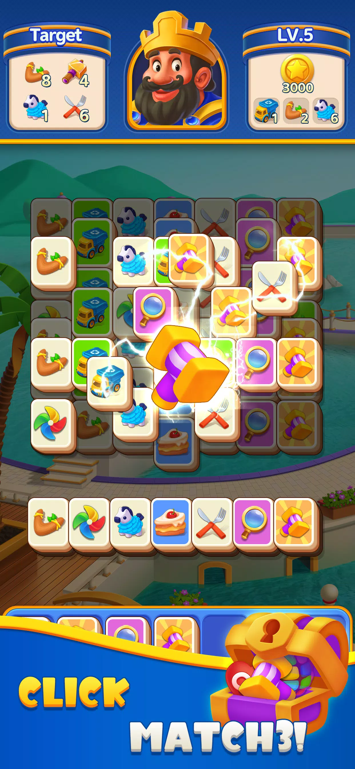 Manor Match - Tile puzzle game Screenshots