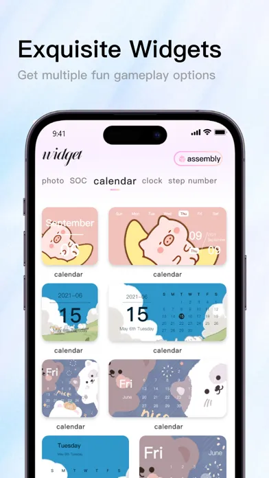 Pink widget 스크린샷