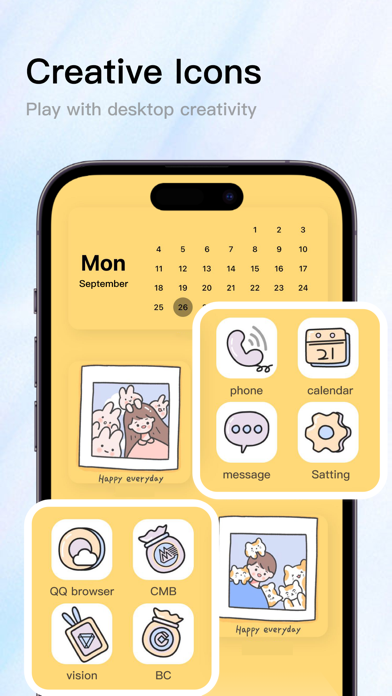 Pink widget Screenshots