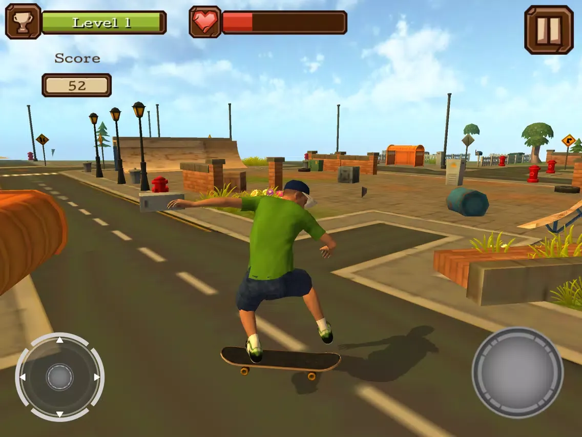 Screenshot di Skater 3D Rampage Simulator iPad 
