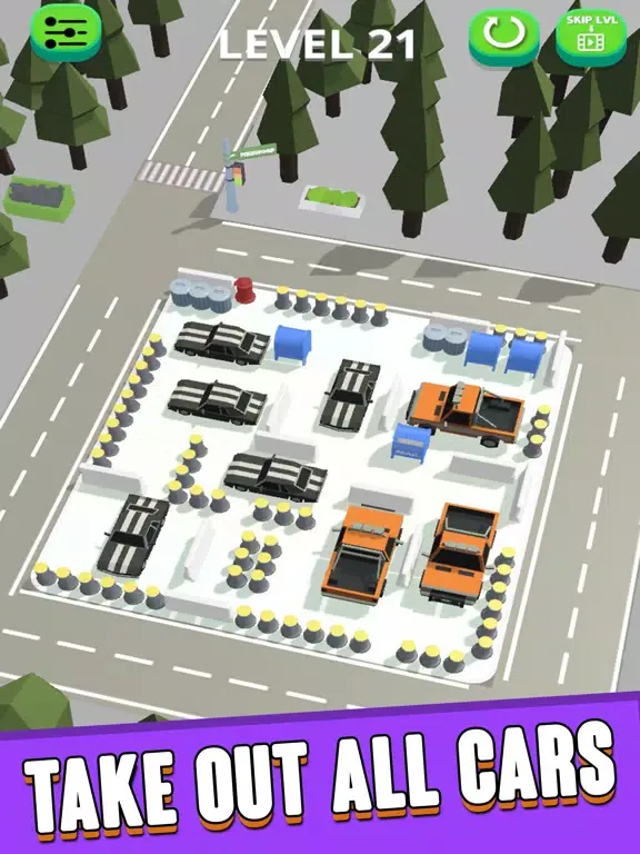 Traffic Escape: 3D Parking Jam iPad  Screenshots