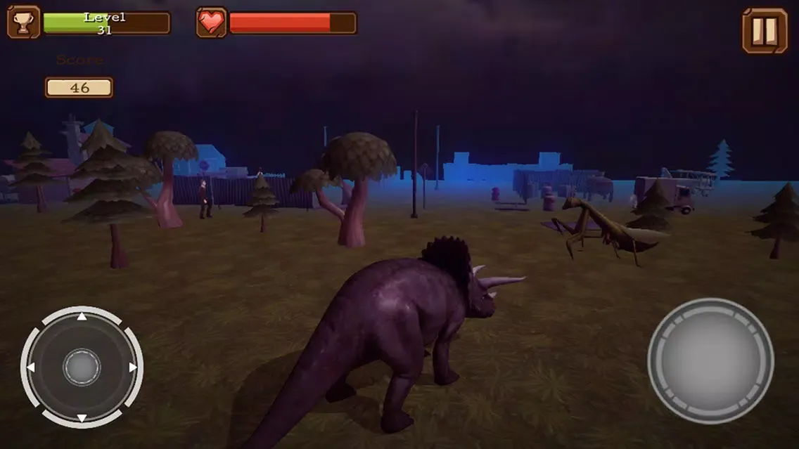 Capturas de tela do Triceratops Rampage Simulator Pro