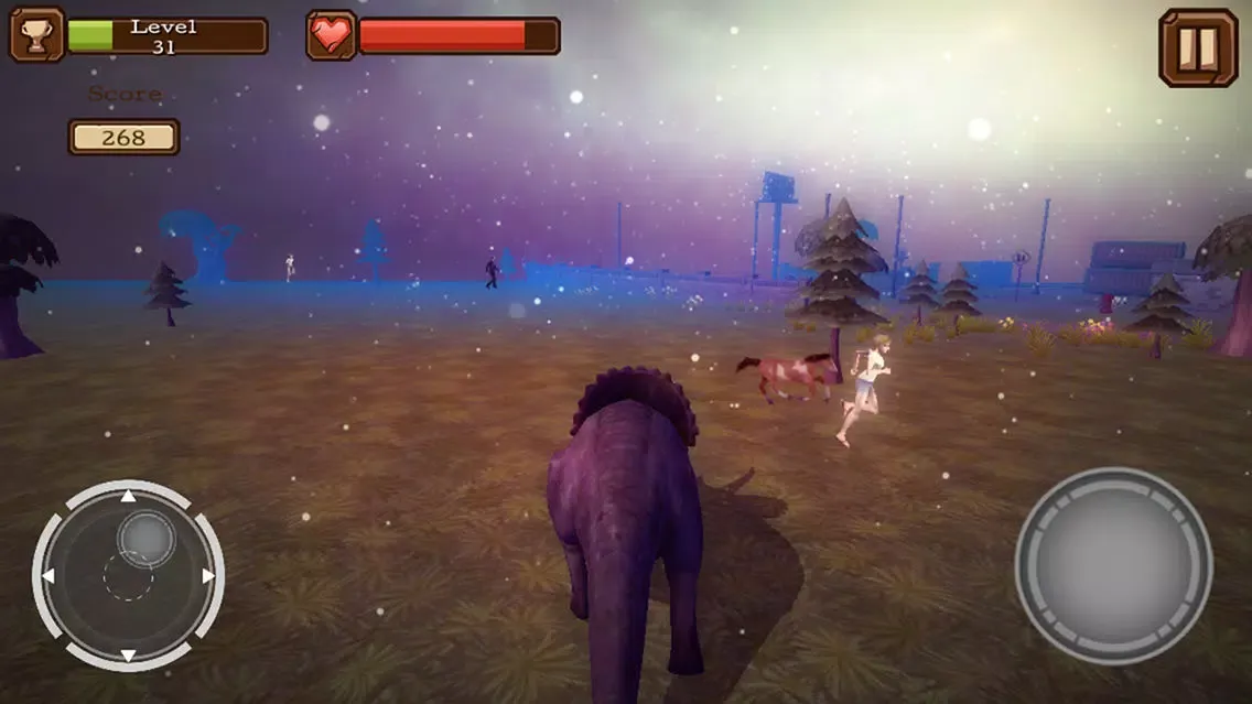 Capturas de tela do Triceratops Rampage Simulator Pro