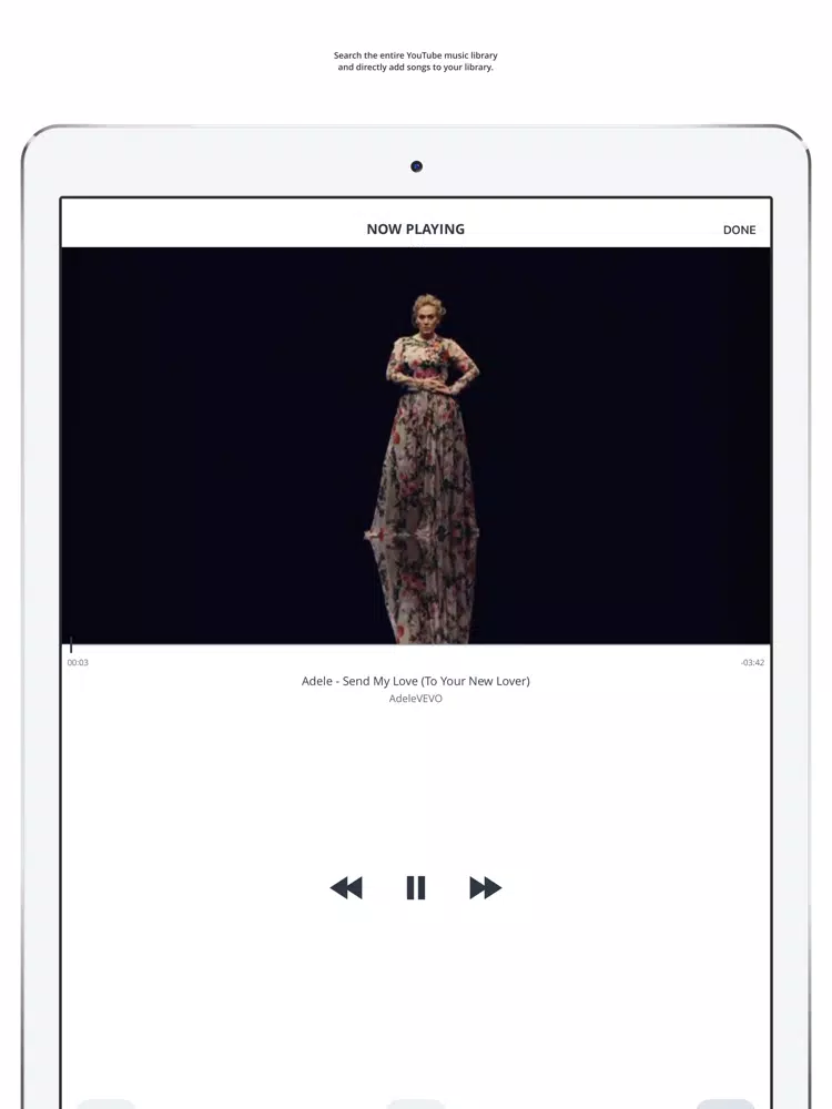 Music Player iPad  Screenshots