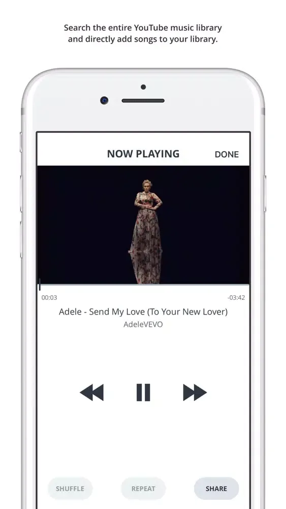 Screenshot di Music Player
