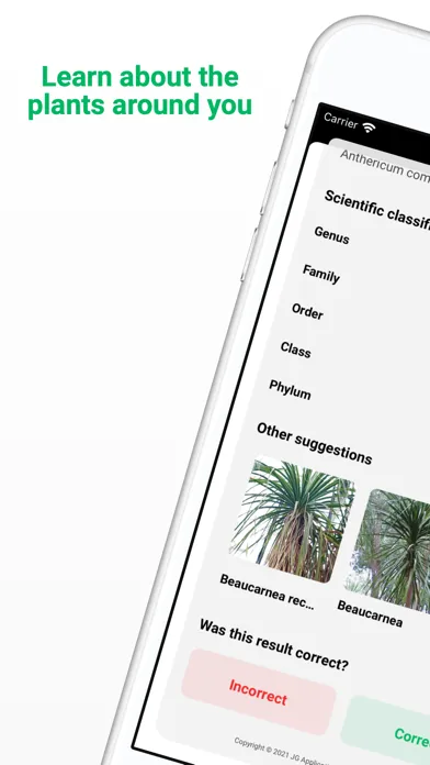 ภาพหน้าจอของ Plant ID - Identify Plants