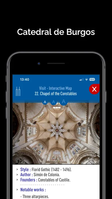 ภาพหน้าจอของ Visit - Burgos Cathedral