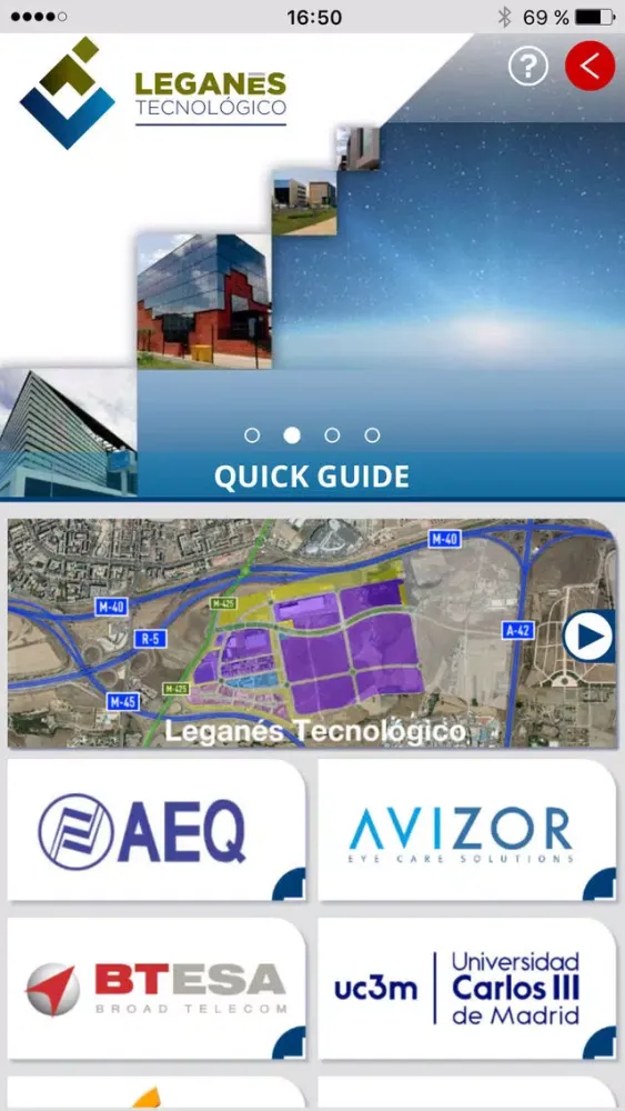 Captures d'écran de LEGANÉS TECNOLÓGICO for iPhone